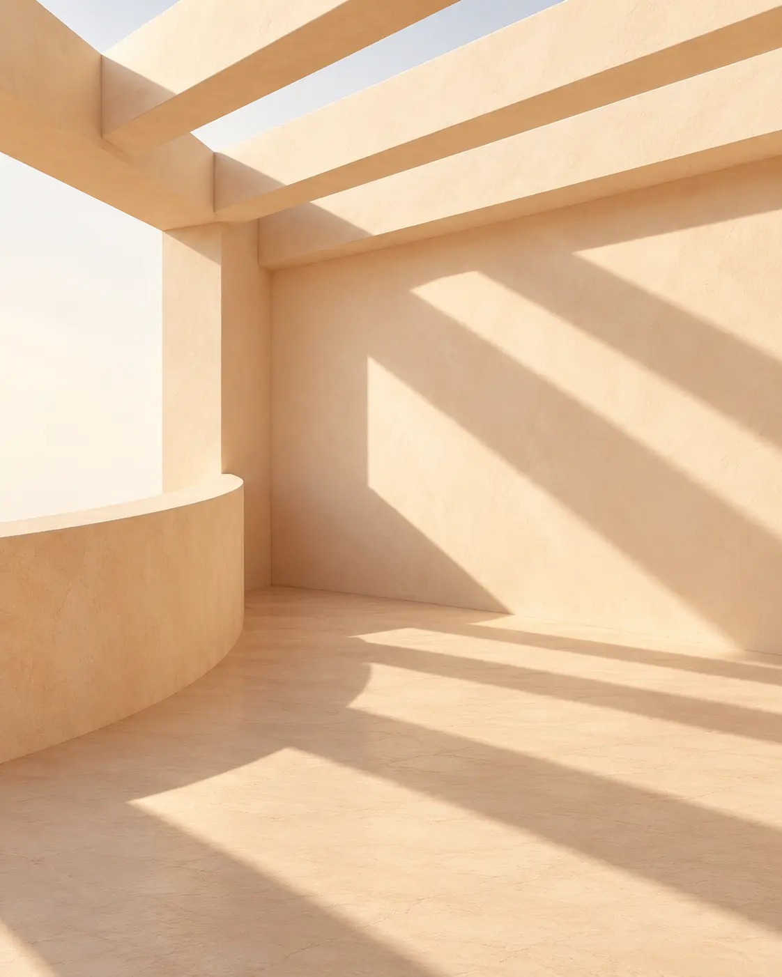 Pergola et jeux d’ombres